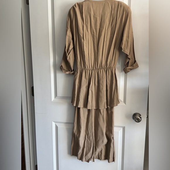 Vintage Stuart Alan Tan Women's Dress - Picture 10 of 10